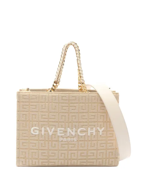 Givenchy Pre-Owned 2000-2026 Small Canvas G Tote Shopping Bag satchel