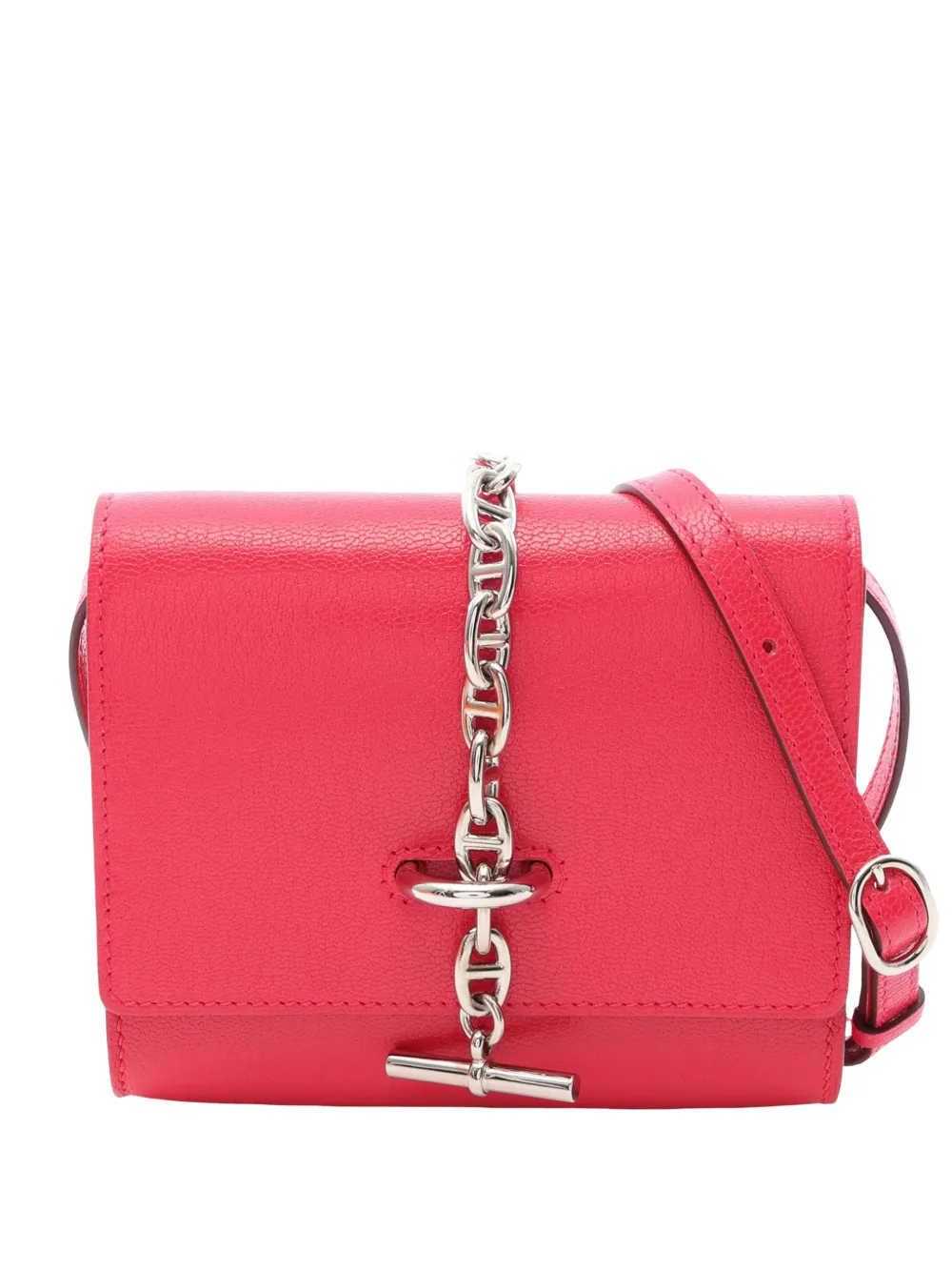 Hermès Pre-Owned Borsa a tracolla Chaine d'Ancre Compact in pelle Chevre Mysore 2023 - Rosa
