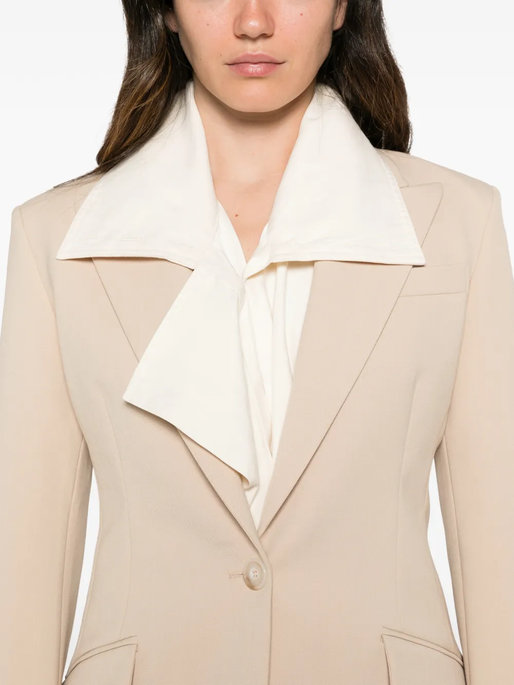 THE ANDAMANE Bianca blazer Beige