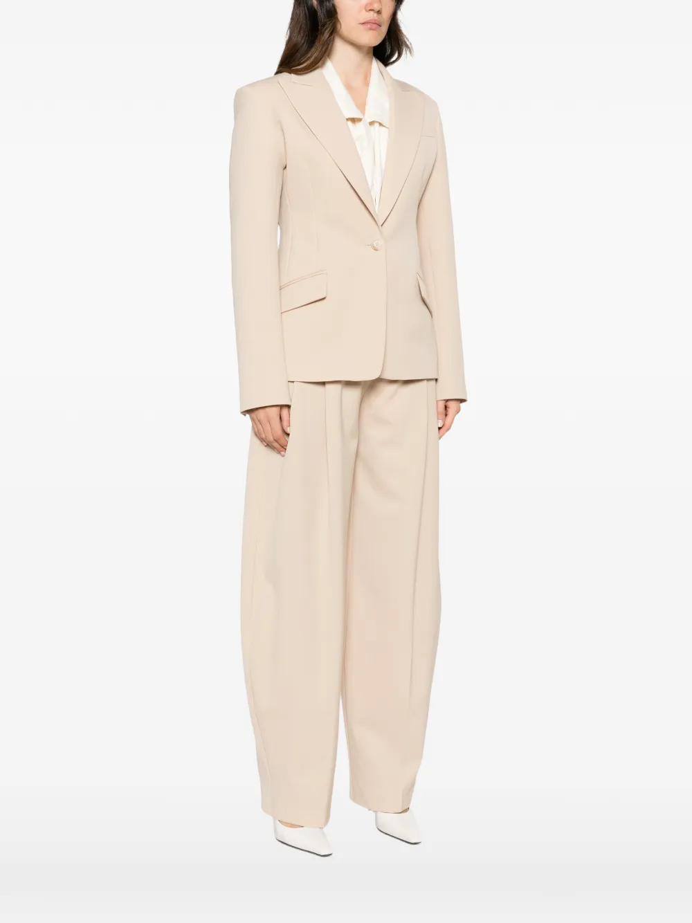 THE ANDAMANE Bianca blazer Beige