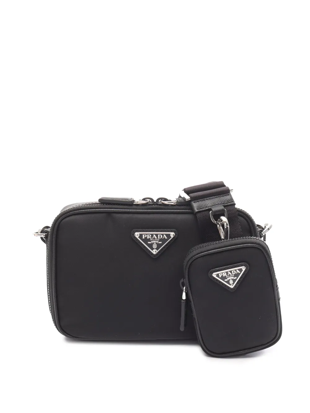 Prada Pre-Owned Borsa a tracolla Brique media 2013-2026 - Nero