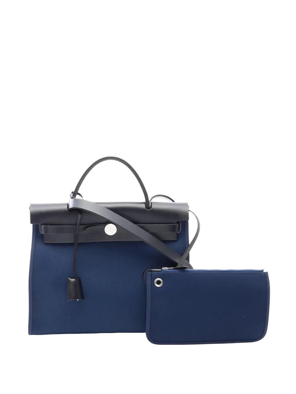 Hermès Pre-Owned 2017 Toile Herbag Zip 31 satchel - Blau