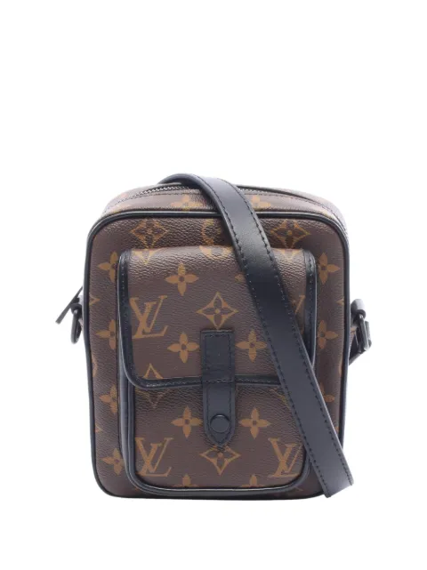Louis Vuitton Pre-Owned 2021-2026 Monogram Macassar Christopher Wearable crossbody bag