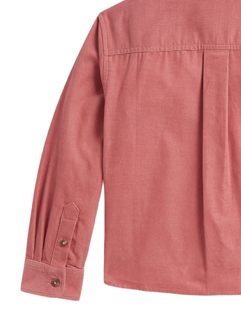 POLO RALPH LAUREN KIDS Ribfluwelen shortsset Roze
