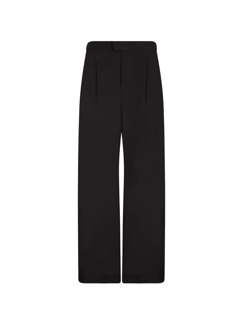 Danamé Gianna logo-plaque wide-leg trousers
