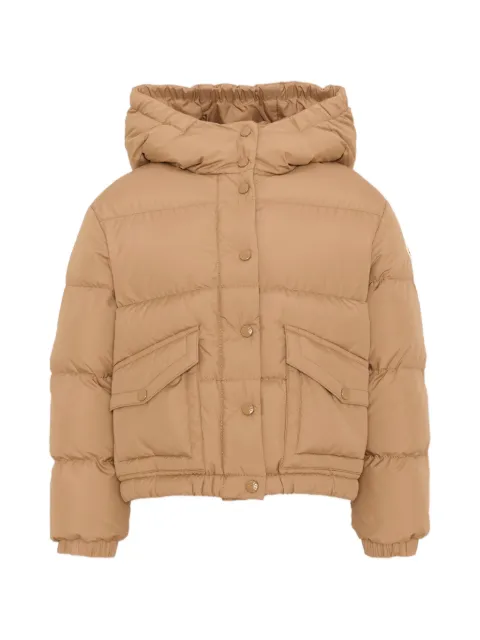 Moncler Enfant quilted hooded jacket