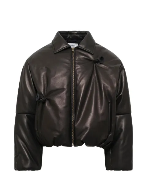 Doublet Inflated Balloon leather jacket