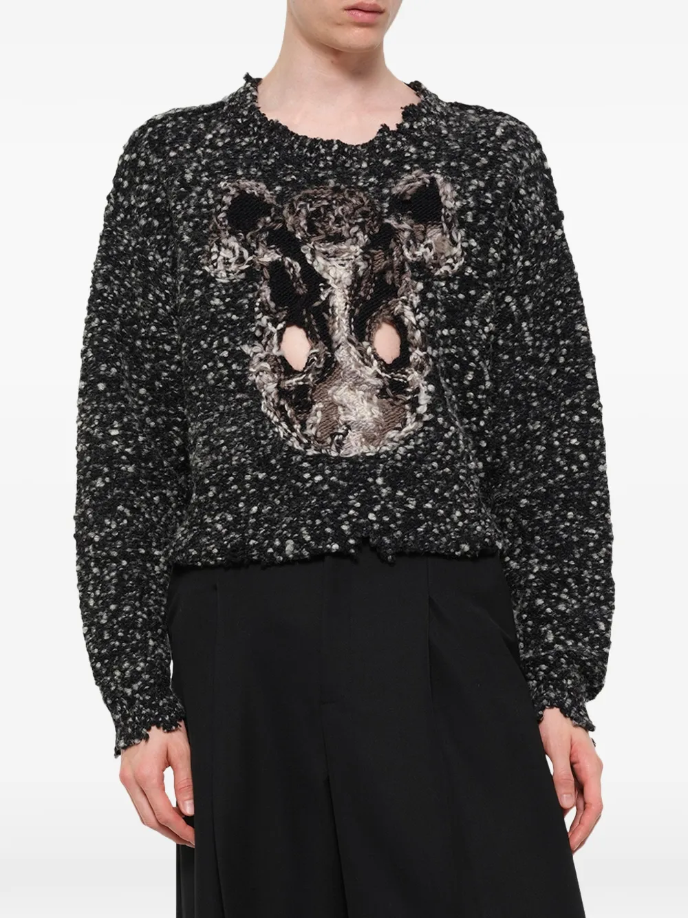 Doublet Trui met ronde hals Grijs