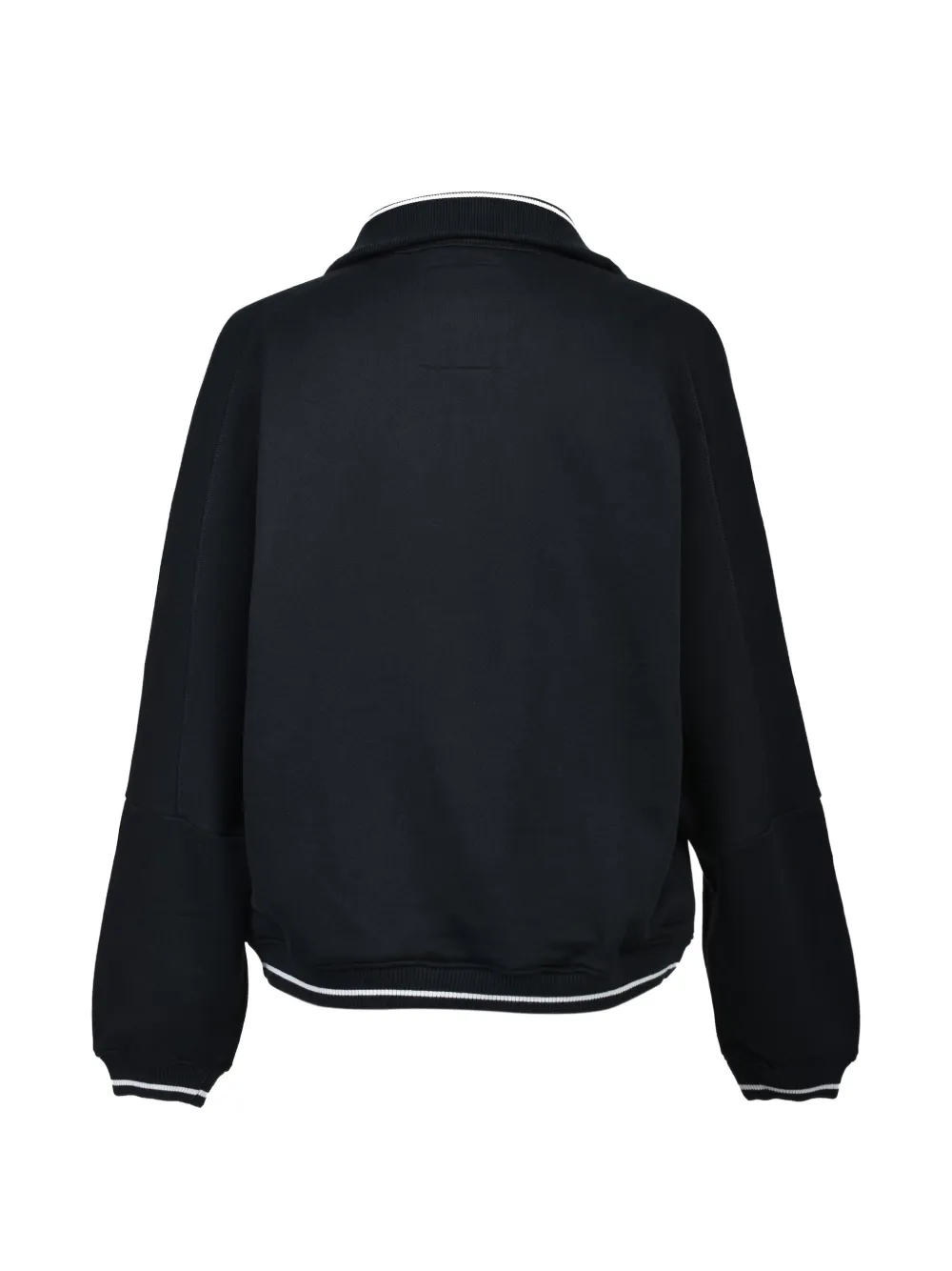 Napa By Martine Rose x PDF Napapijiri graphic-print half-zip sweater Zwart