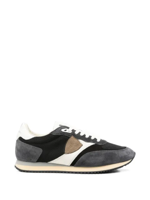 Philippe Model Paris logo-patch panelled sneakers