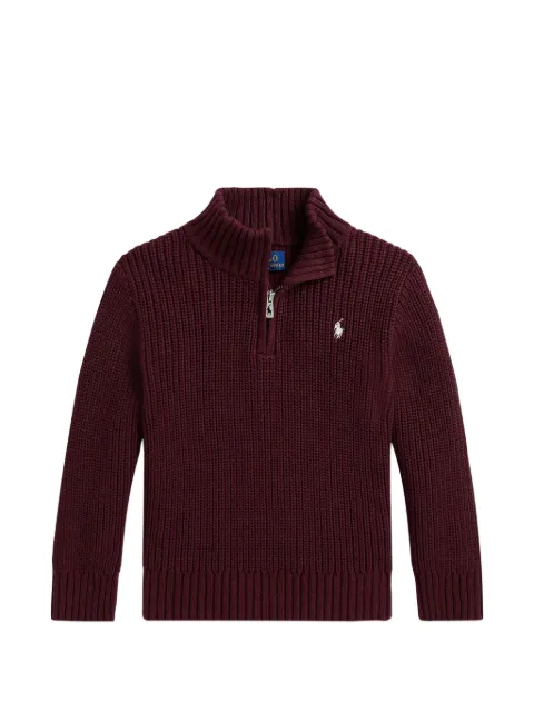 POLO RALPH LAUREN KIDS ribbed-knit sweater