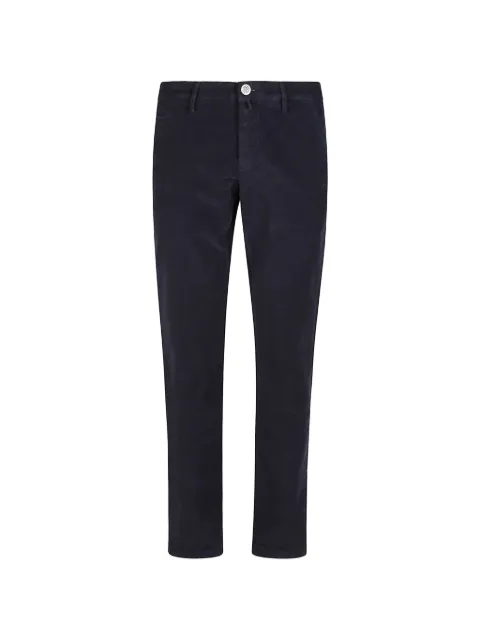 Jacob Cohën belt-loop cotton trousers