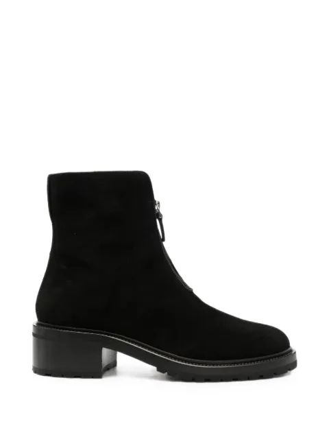 The Row Hike zipped-front suede boots