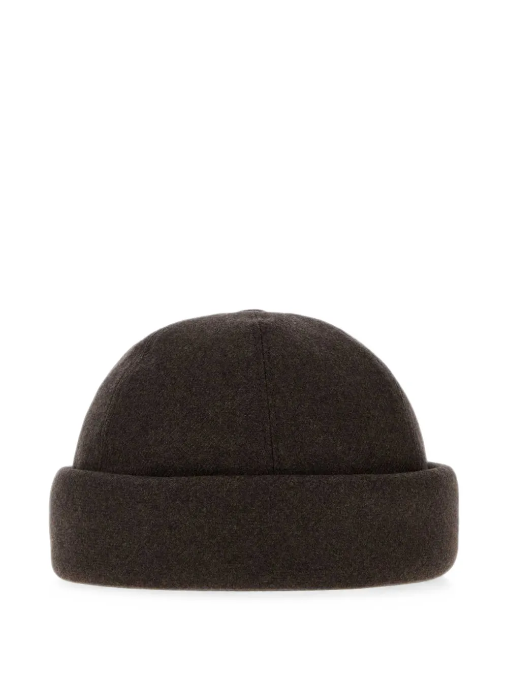 Giorgio Armani adjustable-strap beanie hat - Marrone