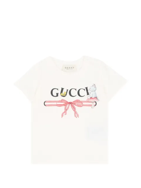 Gucci Kids logo-print cotton T-shirt