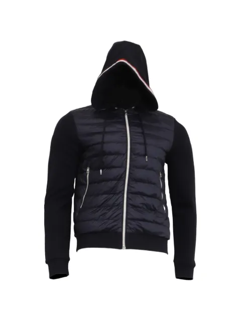 Moncler Vintage Tricolour Trim panelled jacket