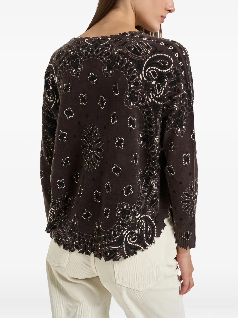 kujten Mela sweater Bruin