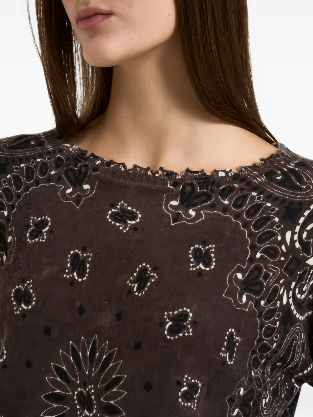 kujten Mela sweater Bruin