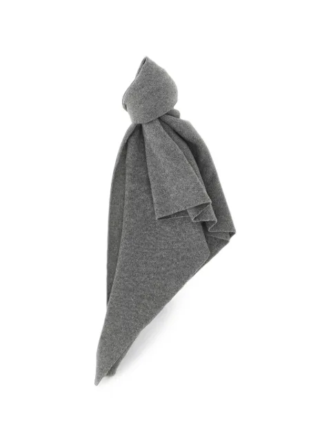 Nude cashmere scarf