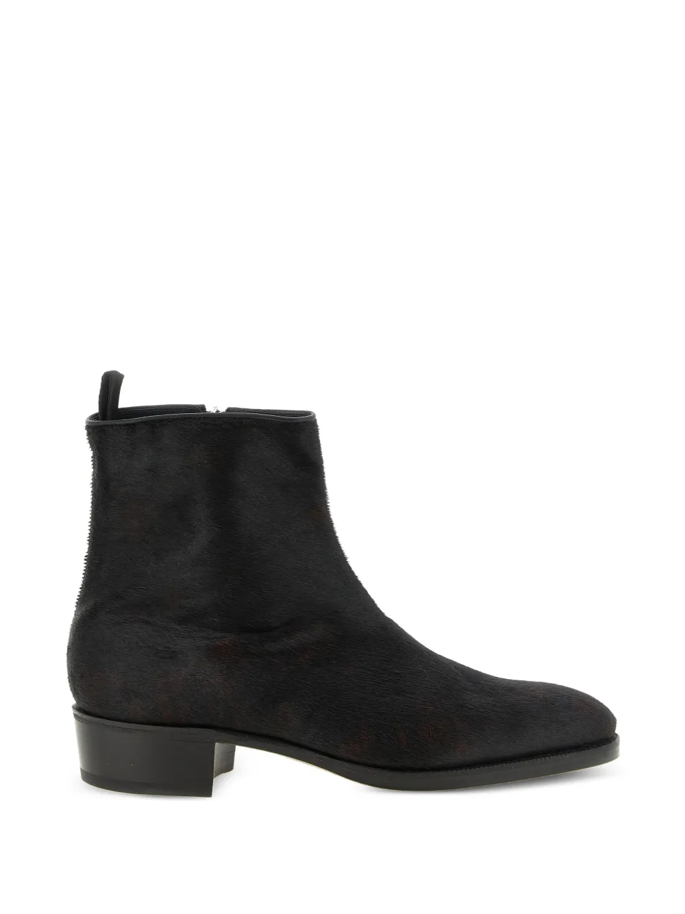 John Lobb Freddi Bristle Hide ankle boots Zwart