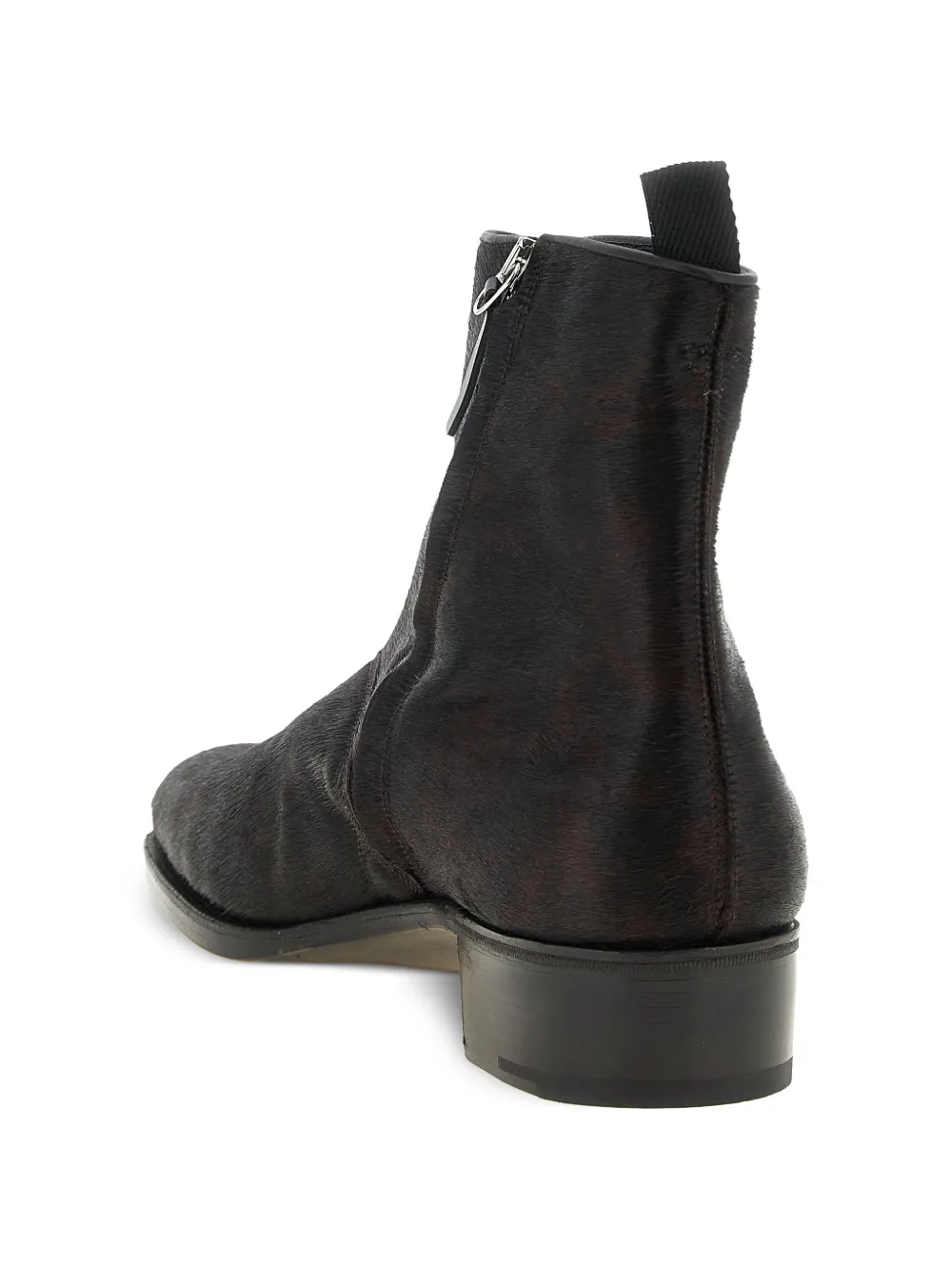 John Lobb Freddi Bristle Hide ankle boots Zwart