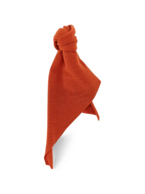 Nude cashmere scarf