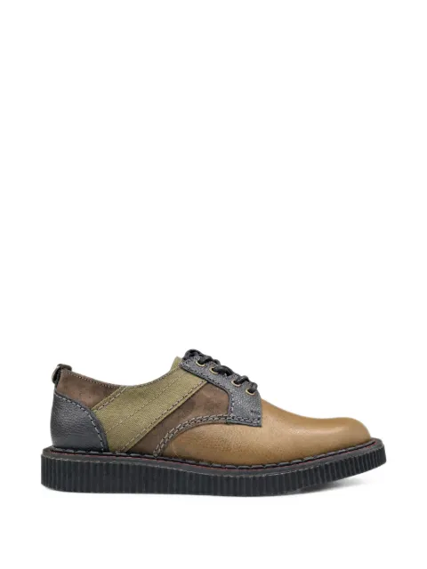 Nicholas Daley George Cox Rebel panelled lace-up derby shoes