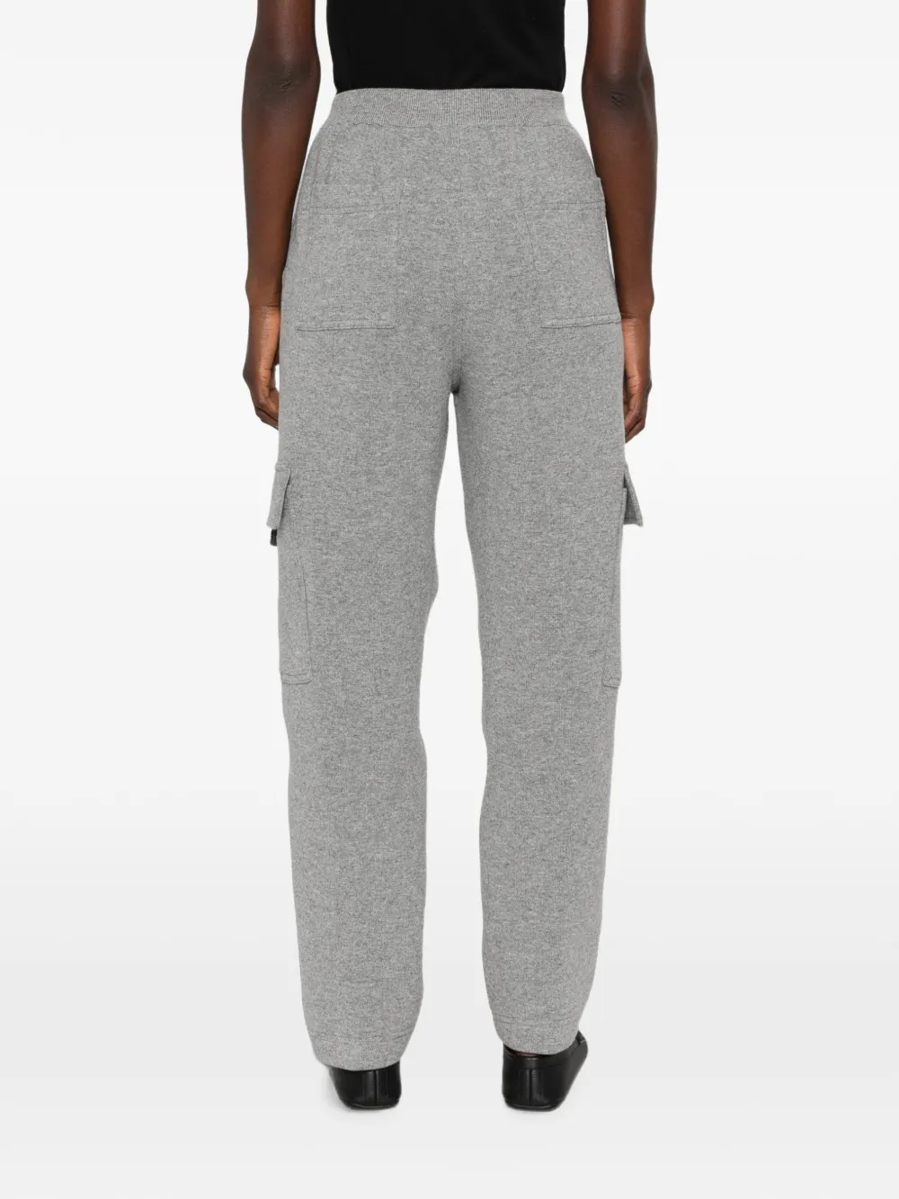 Fabiana Filippi Cargo broek met elastische tailleband Grijs