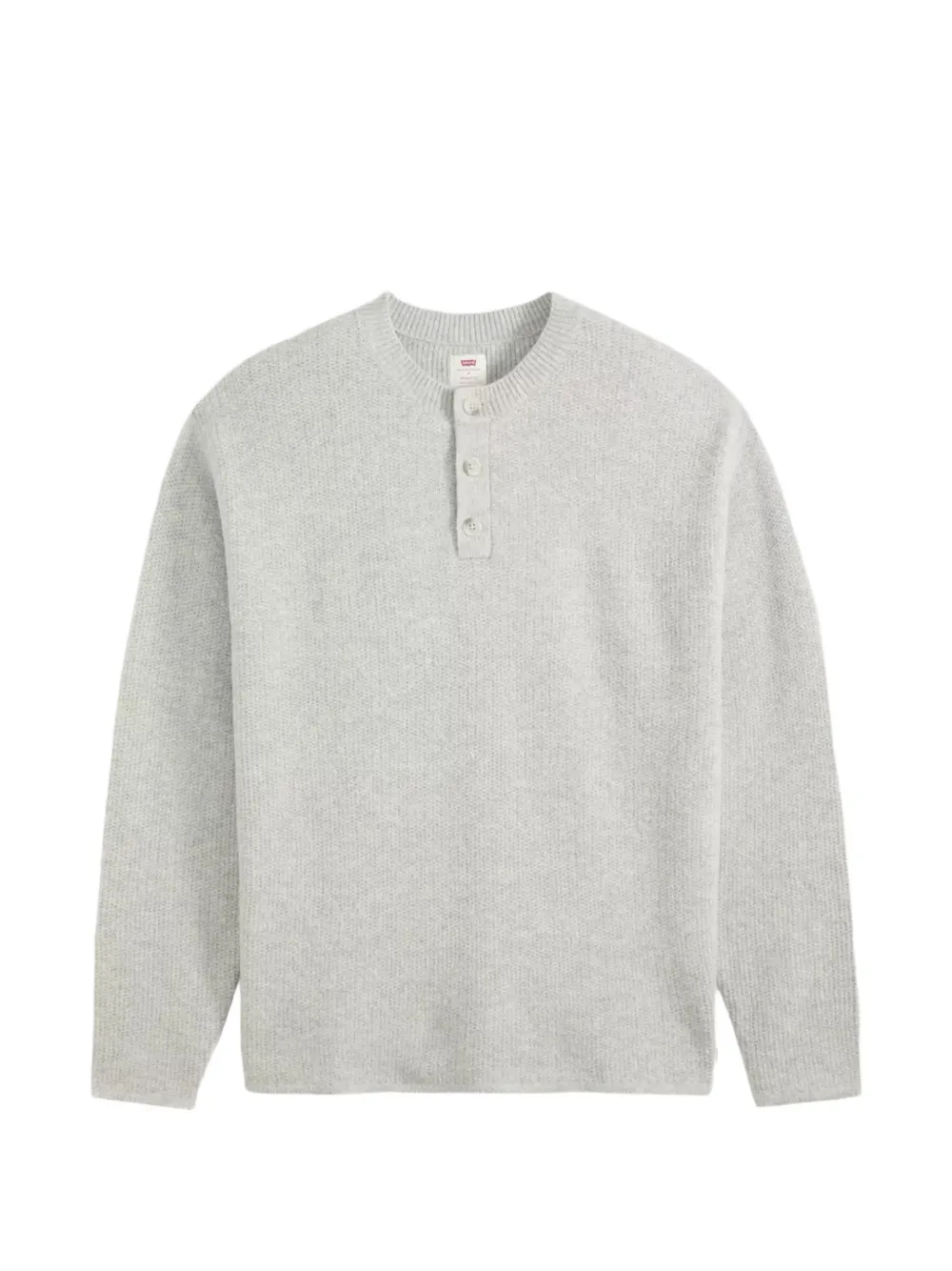Levi's Woodacre Henley Sweater In Grey