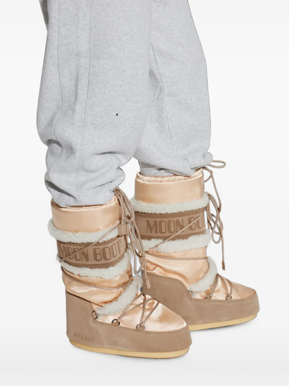 Moon Boot Icon Pearly Plus boots Beige