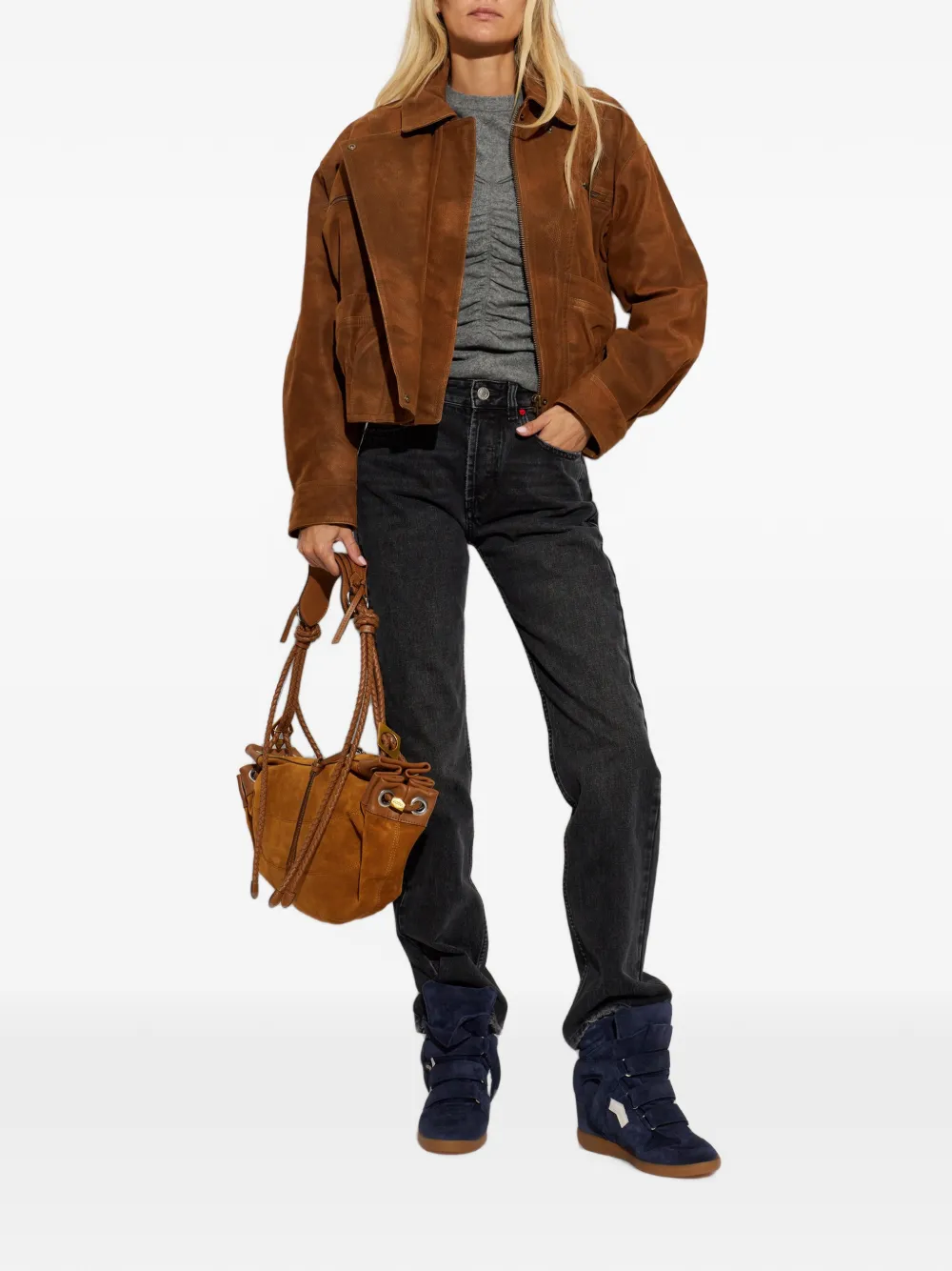 ISABEL MARANT Daya jeans Zwart