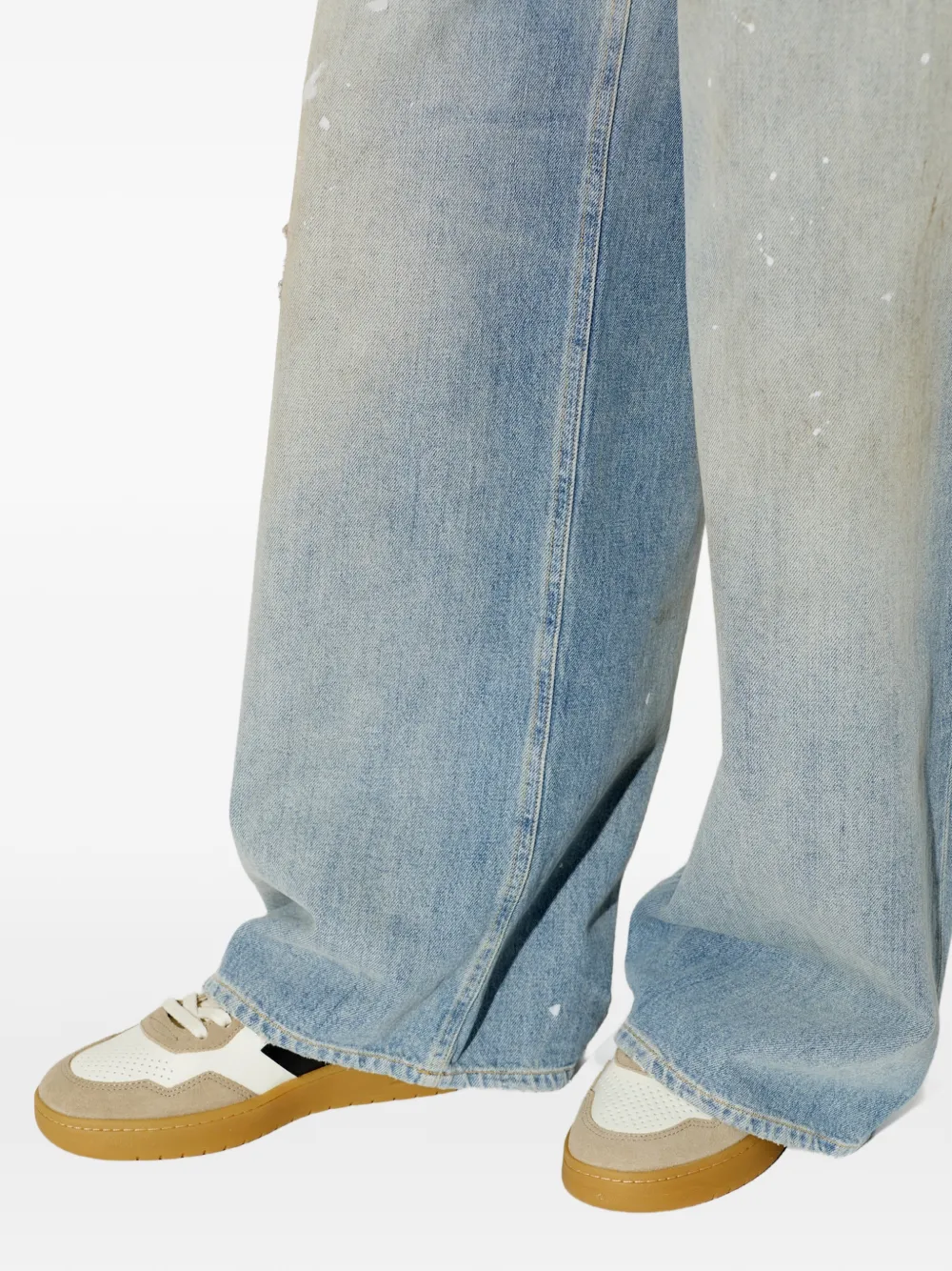 VEJA V-90 leather sneakers Wit