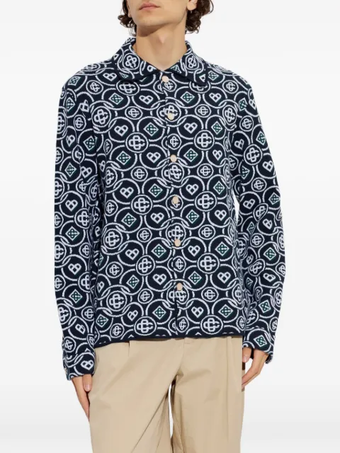 Casablanca monogram cardigan