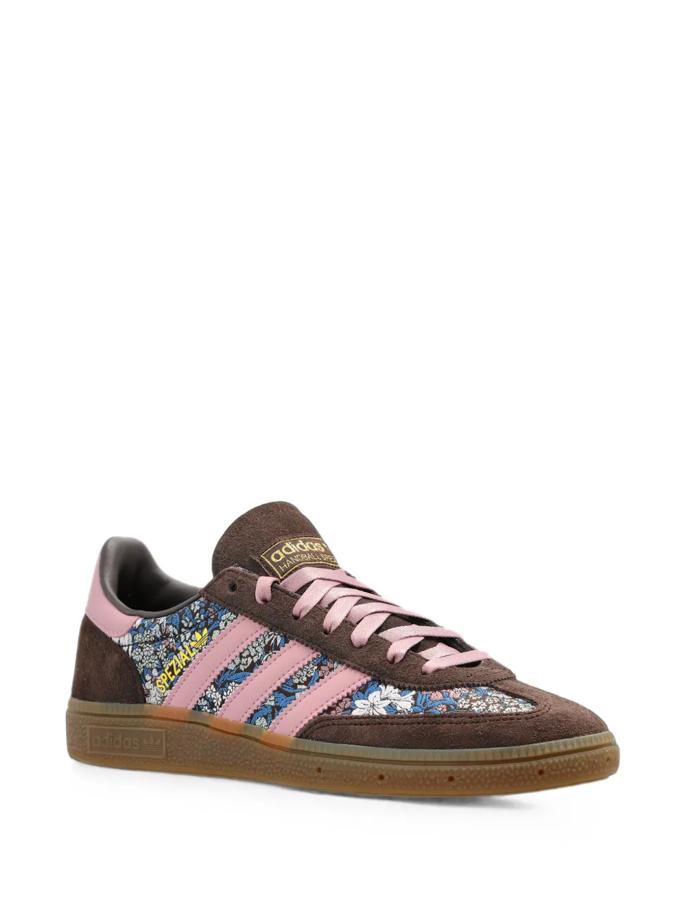 adidas x Liberty London Handball Spezial floral-print sneakers Bruin