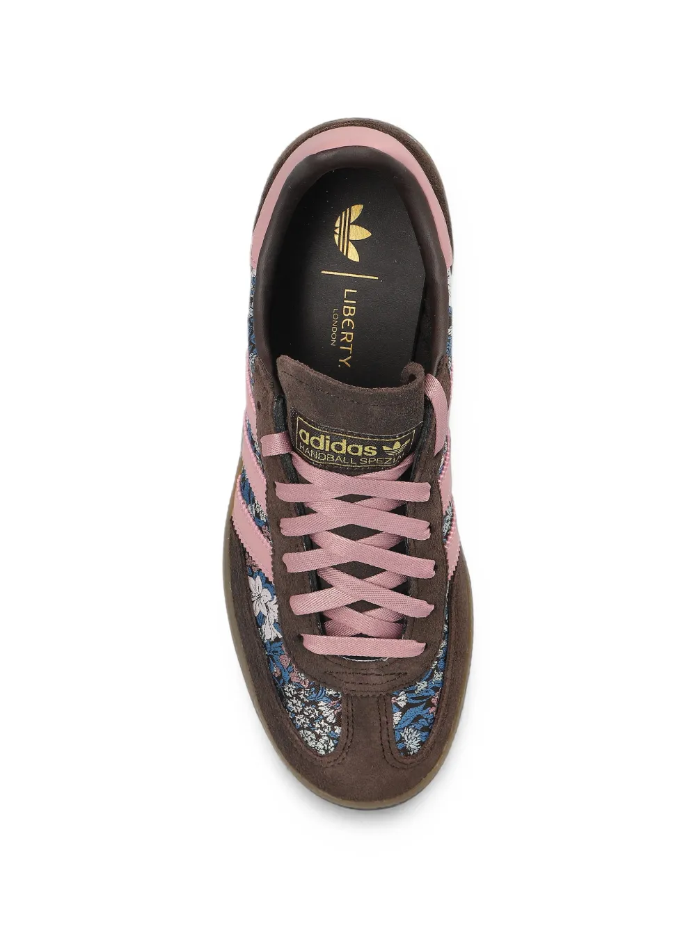adidas x Liberty London Handball Spezial floral-print sneakers Bruin