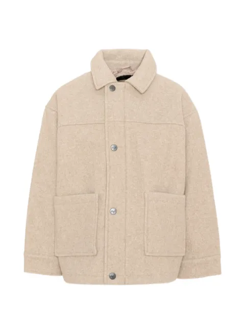 Mayoral button-down felted jacket