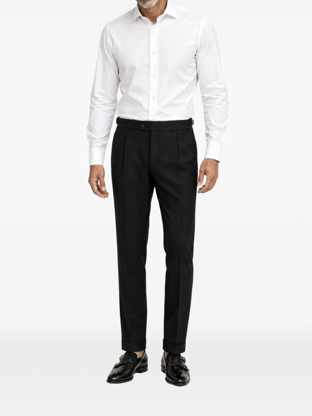 FRANZESE COLLECTION Stefano De Martino pantalon Zwart