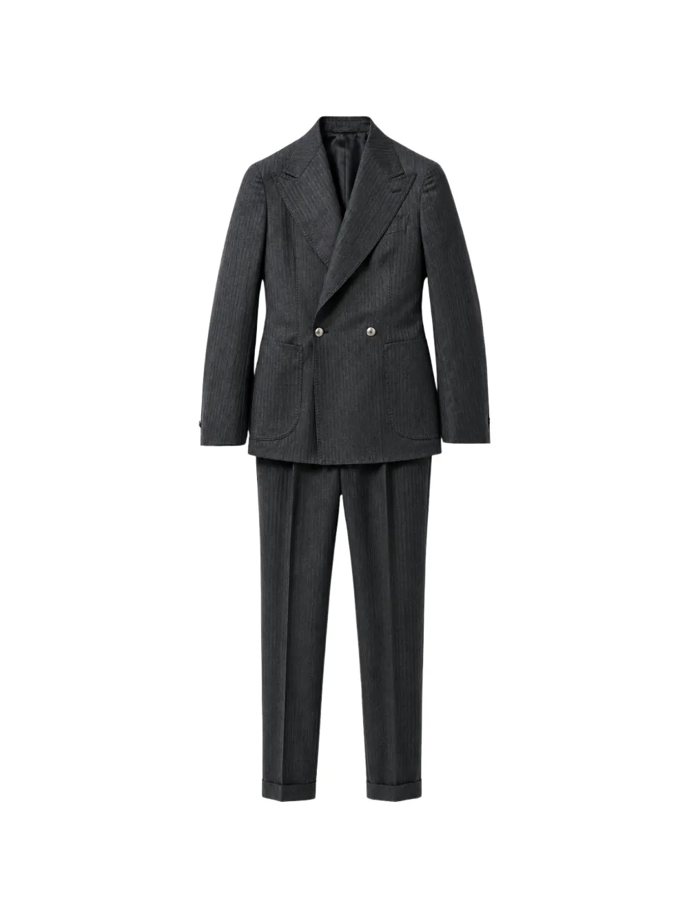 FRANZESE COLLECTION Rolls Royce double-breasted suit - Grigio