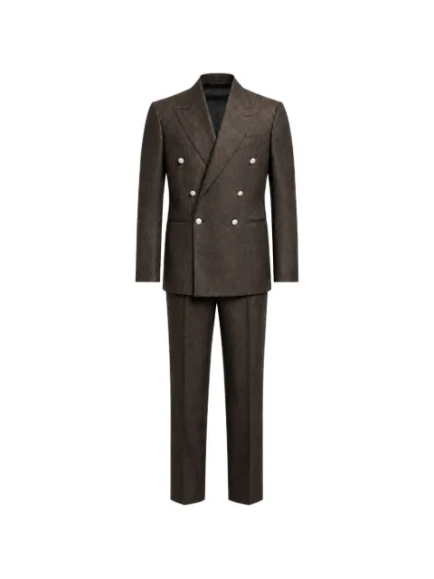 FRANZESE COLLECTION pinstriped double-breasted suit