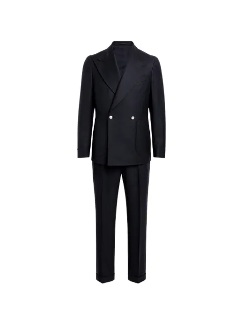 FRANZESE COLLECTION wool double-breasted suit