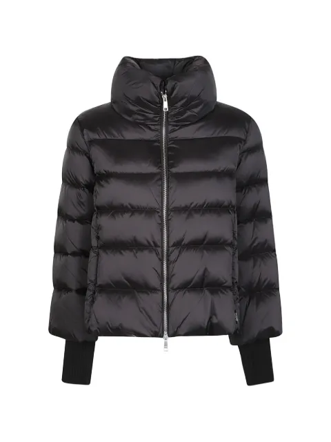 Add high-neck puffer jacket
