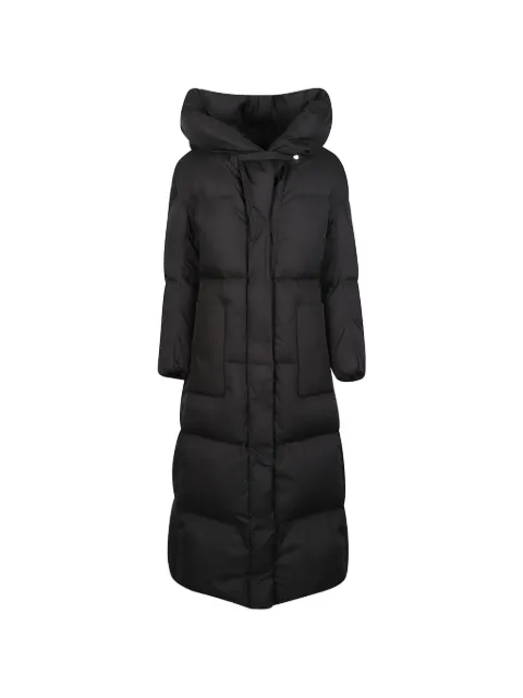 Add hooded quilted coat
