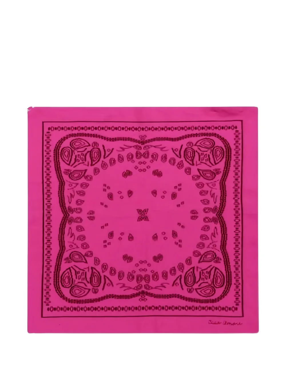 Giada Benincasa Soho paisley-print square scarf - Rosa