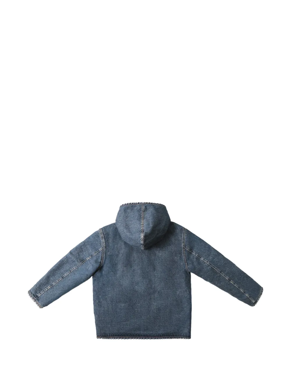 Levi's sherpa-lined denim jacket Blauw