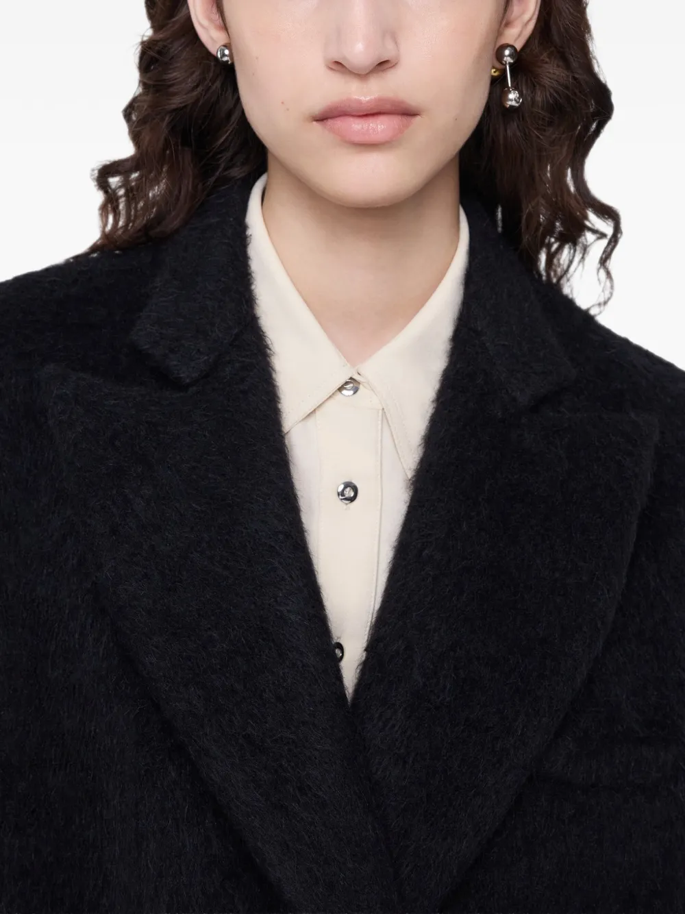 Rabanne bicolor punk earrings set