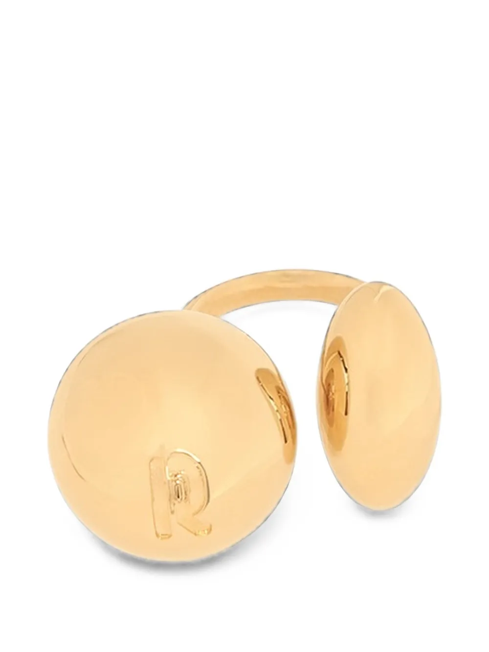 Rabanne gold punk ring