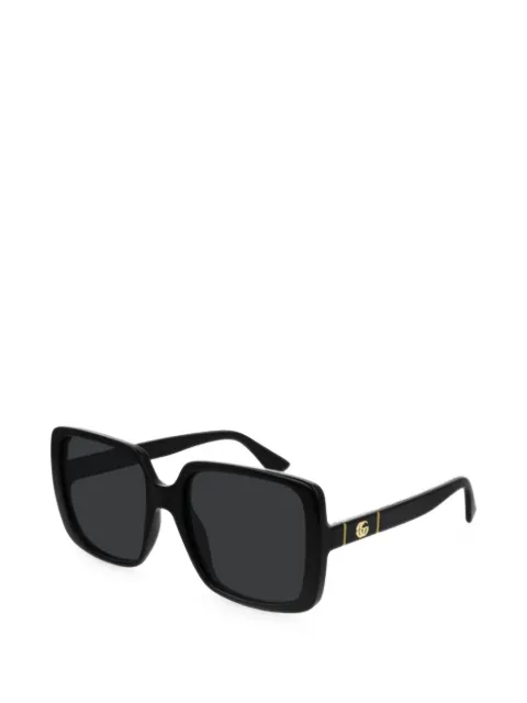 Gucci Double G square-frame sunglasses