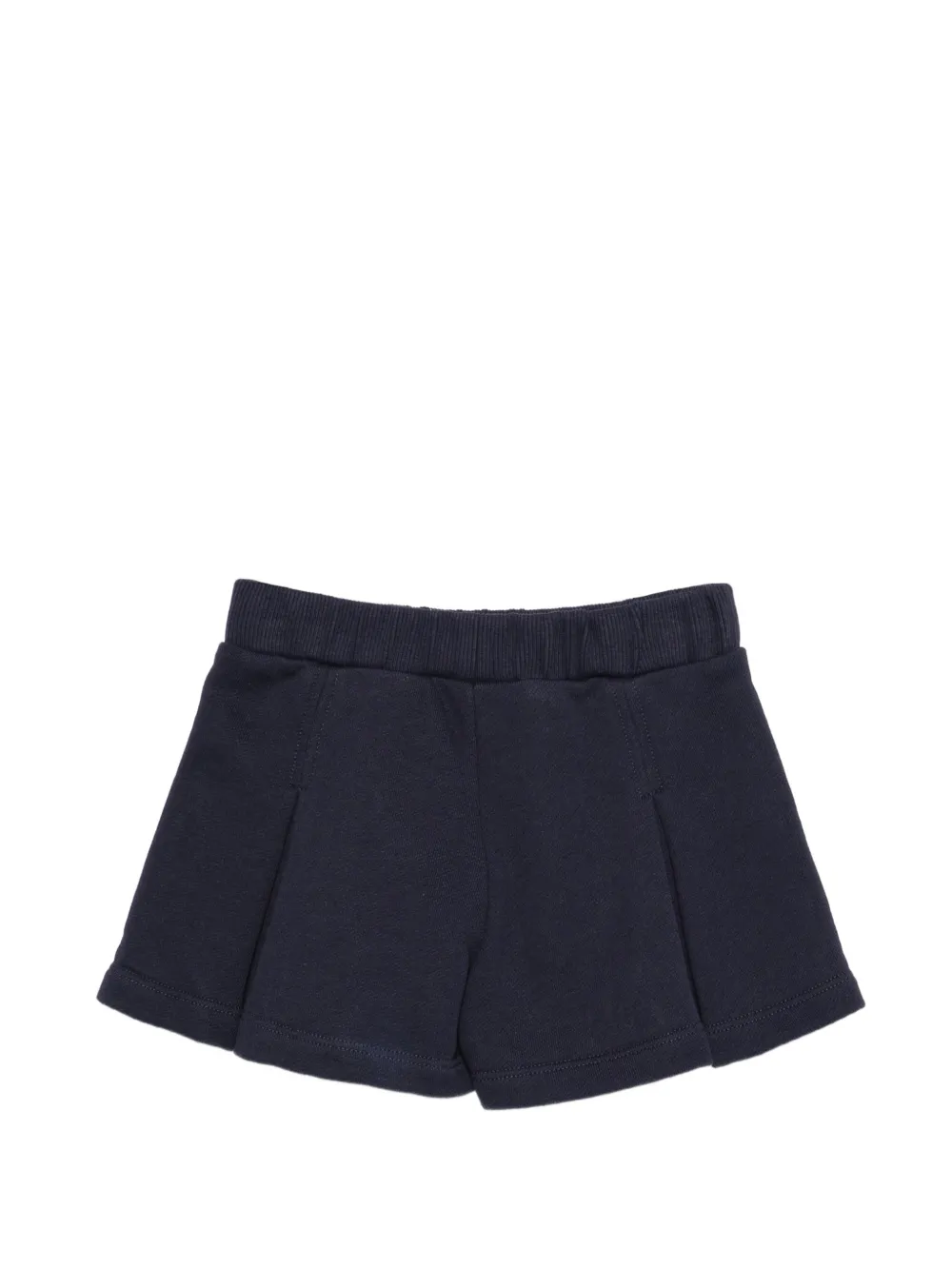 Versace Kids Geplooide shorts Blauw