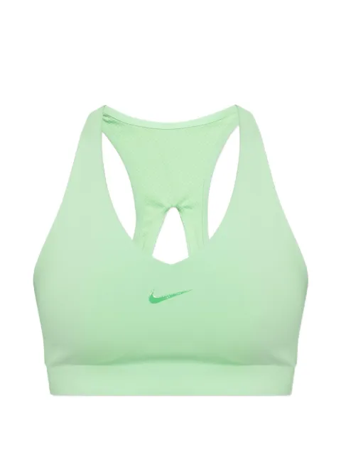 Nike logo-print racerback sports bra