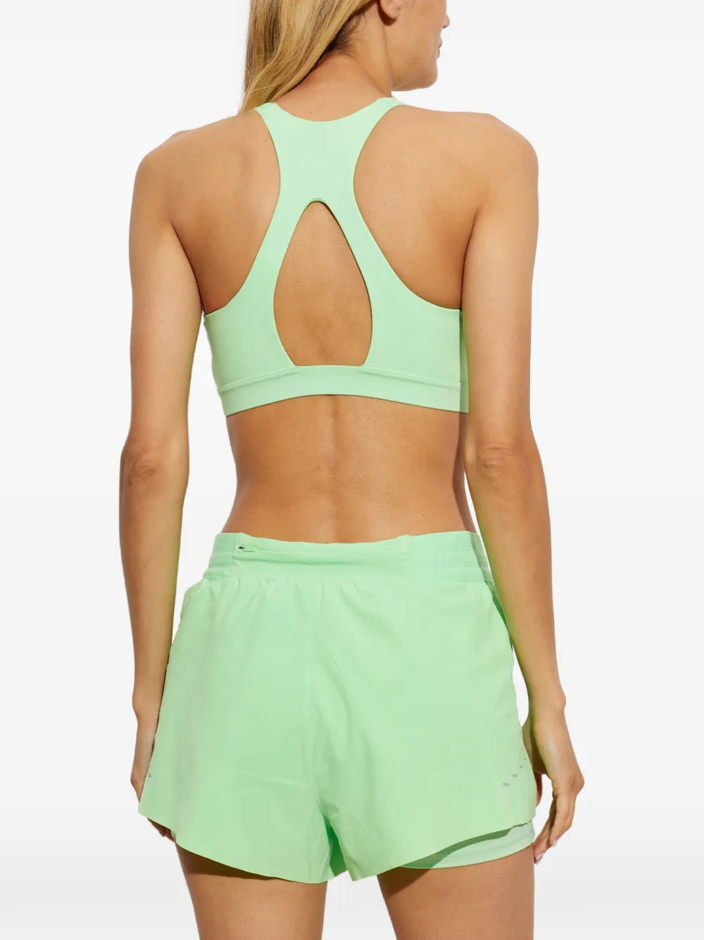 Nike Sport-bh met logoprint Groen
